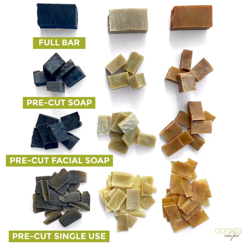 Pre Cuts soaps Donata Skinfood