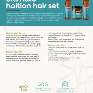 Ultimate Haitian Hair Set Donata Skinfood